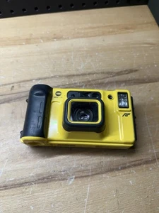 (C) Minolta Weathermatic Dual 35 AF 35 mm fotocamera punta e scatta pellicola subacquea - Foto 1 di 6