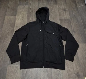 Hugo Boss ' Hooded ' Jacket - Mens Medium - Black - Excellent Condition - Picture 1 of 9