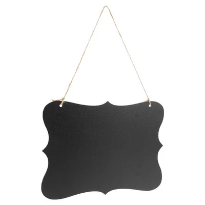 2Pcs Simple Practical Home Door Hanging DIY Writing Word Hanging Board - Image 1 of 4
