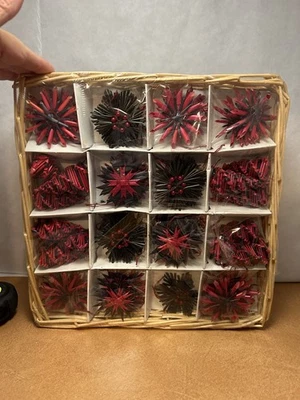 Ikea KOTTE Pajita Navidad Decoración Escandinava Adornos Negro Rojo Lote de 32 plus Foto 1 de 4