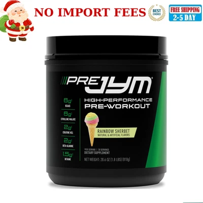 JYM Suplemento Ciencia Pre JYM Rainbow Sherbet Pre Entrenamiento 30 Porciones Foto 1 de 4