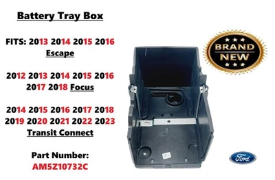 2012-2023 Ford Transit Connect Escape Focus Battery Tray Box AM5Z10732C - Image 1 of 4