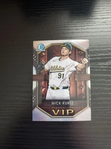 Nick Kurtz - 2025 Bowman Chrome VIP Insert #VIP-2 - Picture 1 of 2