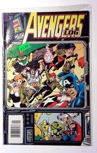 Avengers Log #1 1994 Marvel Vision Captain America Black Widow Knight Comic - Picture 1 of 1