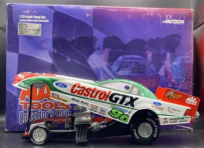 John Force 2000 Castrol GTX Mustang Funny Car 1/24 diecast Mac Tools Coll. Club Foto 1 de 4