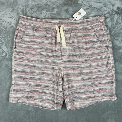 Pantalones Cortos de Playa Piedra Lunar Capa Marina Para Hombres Grandes Multi Rayas Cordón $78 Nuevos con Etiquetas Foto 1 de 4