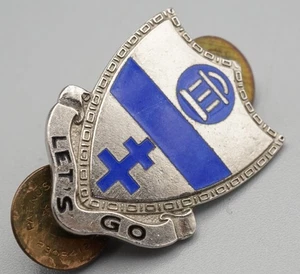 WWII 325th Airborne Infantry Regiment Let's Go DI Unit Crest Pin VERY RARE - Picture 1 of 2