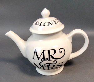 Emma Bridgewater Mr & Mrs Toast & Marmalade Wedding Teapot Large HF/JE - Picture 1 of 10