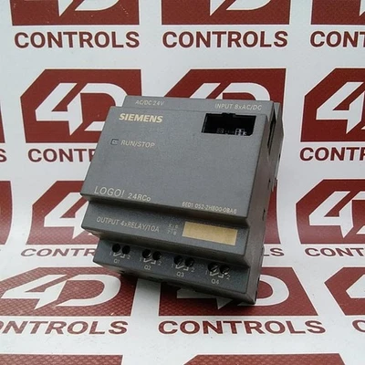 6ED1052-2HB00-0BA6 | Siemens | Logo! 24RCo, Logic Module, 24VDC, Used (UPP) - image 1 of 2