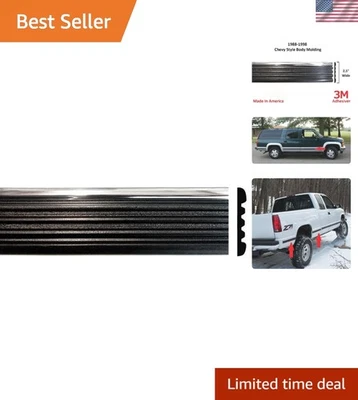 Moldura de carrocería lateral cromada de repuesto para Chevy GMC Tahoe Subur 1988-1998... Foto 1 de 4