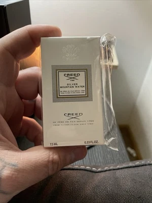 Mini spray de agua Creed Silver Mountain nuevo en caja 15 ml/,33 oz Foto 1 de 2