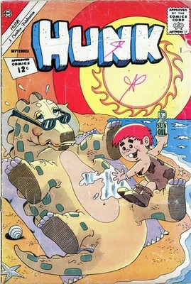 Hunk #4 Charlton VINTAGE SILVER AGE 1962-NO RESERVE!! - Image 1 of 2