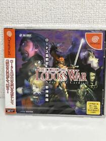 Dreamcast RECORD OF LODOSS WAR Advent of Cardice Sega DC Japan Role Playing Game