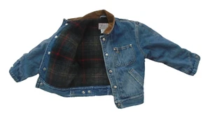 Polo Ralph Lauren Deckengefütterte Jeansjacke Kinder Gr. S blau - Bild 1 von 10