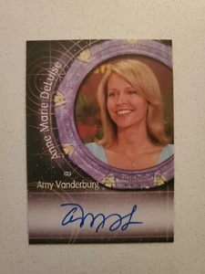 Anne Marie Deluise 2008 Stargate SG-1 Season 10 as Amy Venderburg Autograph A102 - Picture 1 of 3