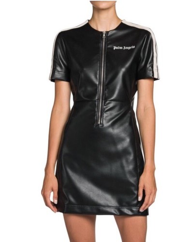 Abito da ginnastica PALM ANGELS in finta pelle taglia XS ORIGINALE IMBALLO ORIGINALE £425 #W15