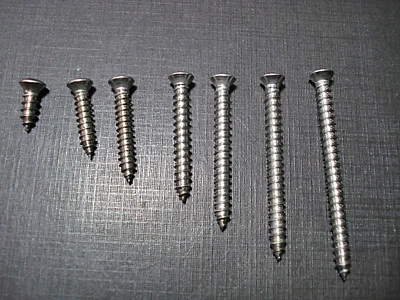 70pcs #8 w/#6 phillips oval head stainless screws assortment for Dodge Plymouth - Image 1 of 2