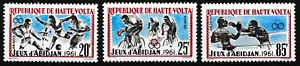 Obervolta - Sportspiele von Abidjan Satz postfrisch 1962 Mi. 108-110 - Bild 1 von 1