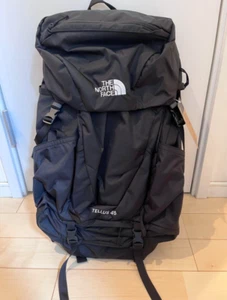 THE NORTH FACE backpack rucksack -- Black plain NM62340 NEW - Picture 1 of 8