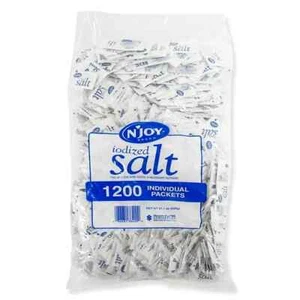 N'JOY Jodsalz Päckchen, 0,5g, 1200 Ct - Bild 1 von 3