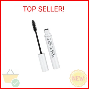 Maybelline Full 'N Soft Waterproof Mascara, Very Black, 1 Count - Picture 1 of 2