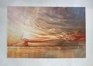 Poster arte parete tela tocco di fede Gesù Cristo 15,5”x23,5” Yongsung Kim - Foto 1 di 3
