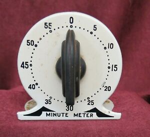 Vintage Robertshaw Lux Time Minute Meter Timer Tested Working 