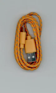 Braided Micro USB Sync Cable Cord -3ft/1M - Picture 1 of 21