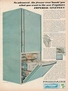 1964 Frigidaire Print Ad 1960s General Motors Futurama New York World's Fair - Picture 1 of 1