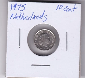 1975 Netherlands 10 Cent - Picture 1 of 4