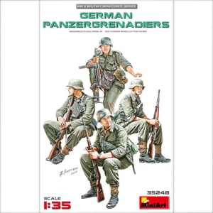 MiniArt WII Military Miniatures Series 1/35 Scale German Panzergrenadiers - Picture 1 of 1