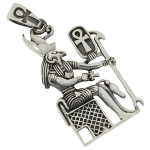 Horus Ankh Anhänger Silber 925 ägyptischer Schmuck Symbol Himmelsgott b668 - Bild 1 von 7