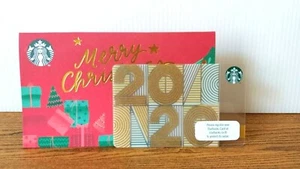 Starbucks Karten Merry Christmas 2020 mit Hülle Special Neu Thailand - Bild 1 von 5