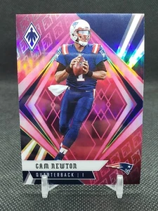 Cam Newton #114/199 2020 Panini Phoenix Pink #13 New England Patriots Panthers - Picture 1 of 3