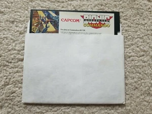 Vintage Bionic Commando Capcom Game Floppy Disk Commodore 64 128 C64 - Y430 - Picture 1 of 3