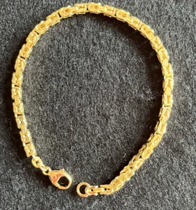 Armband Königskette Bracelet 14/585 Länge ca. 21 cm FBM Braccialetto ca. 14 g - Bild 1 von 5