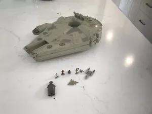 Star Wars Millenium Falcon Playset Lewis Galoob Toys 1995 With Figurines - Picture 1 of 8