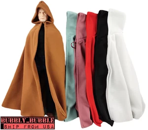 1/6 Wired Cloak Cape For 12" Hot Toys PHICEN JIAOU Worldbox Figure Doll ☆USA☆ - Picture 1 of 7