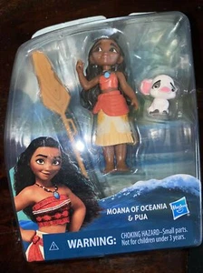 Nuevo conjunto de figuras Disney Hasbro Moana of Oceania y Pua - Imagen 1 de 3