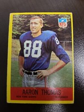 1967 PHILADELPHIA Aaron Thomas G card #119..