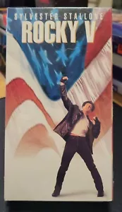 Brand New Sealed Rocky V VHS Tape Box Set Edition Slvester Stallone - Picture 1 of 3