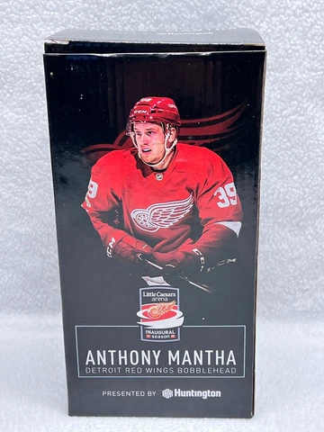 Detroit Red Wings Bobblehead Anthony Mantha New in Box Cover