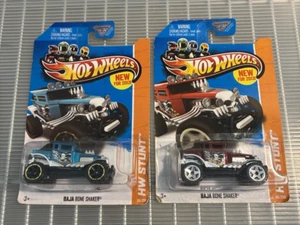 Hot Wheels Stunt Desert Force Baja Bone Shaker 90/250 2013 azul borgoña lote 2 - Imagen 1 de 5