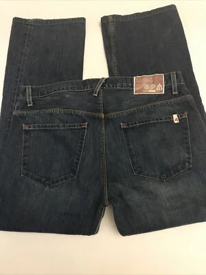 Matix Progress SELVEDGE Jeans Men Blue  Straight Leg Button Fly Sz 34 Made USA - Image 1 of 4