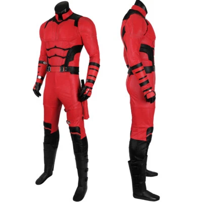 The Daredevil Born Again Matt Murdock Disfraz Disfraz Chaleco Rojo Trajes Halloween Foto 1 de 4