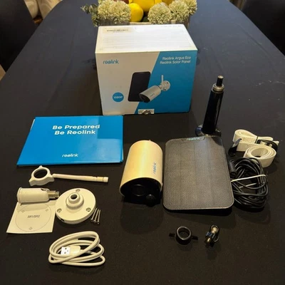 🔒 Reolink Outdoor Solar Security Camera – REOLINK Argus Eco+Solar 2K 5MP 🔒 - Image 1 of 4