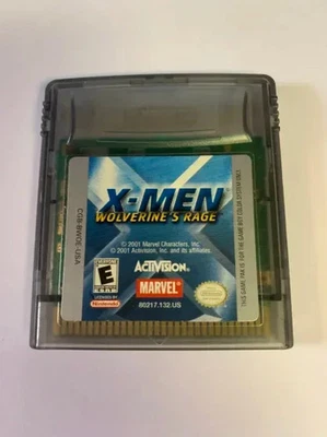 X-Men: Wolverine’s Rage Gameboy Color Nintendo Marvel TESTED and WORKING - Image 1 of 3