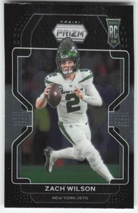 2021 Panini Chronicles #PB-2 Zach Wilson Prizm Black New York Jets - Picture 1 of 2