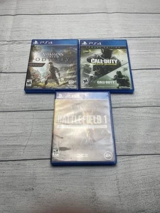 PS4 Spielepaket Cod Battlefield Assassins Creed - Bild 1 von 6
