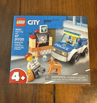 LEGO (60241) City Police Dog Unit Cops and Robbers New Sealed Retired Set - Image 1 of 4